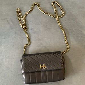 Henri Bendel Quilted Leather Crossbody Bag